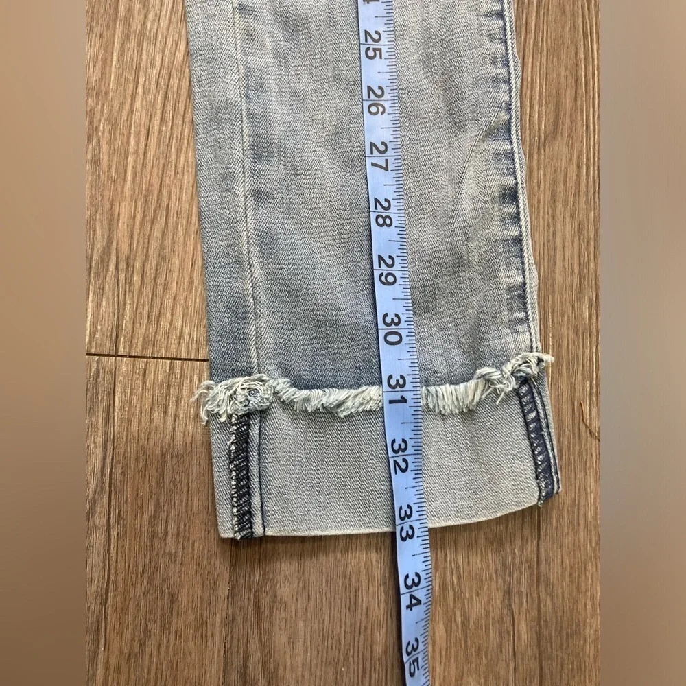 Hudson Kids Girls Studded Girlfriend Straight Fit Jeans Size 14”